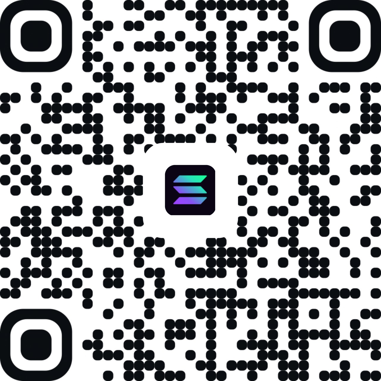 SOL · Solana mainnet · QR contains only the address CfF8q5vnyiGVh6hWk1i9QWEwqgGaZPAJq5DumxeEF9GA